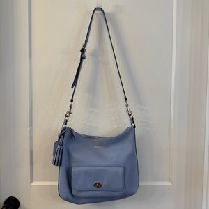 Coach Legacy Leather Courtney Hobo in Chambray Blue